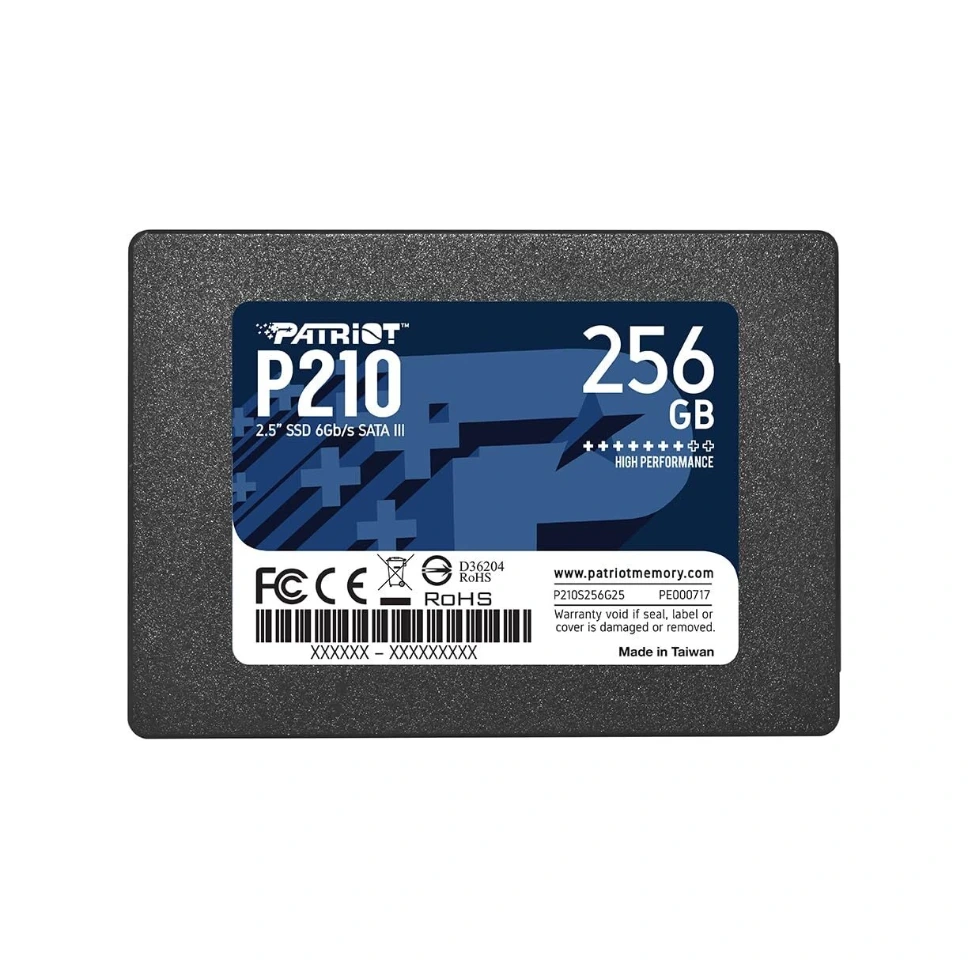 SSD 256G PATRIOT P210