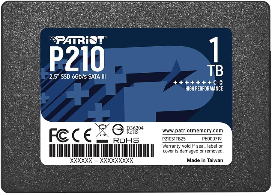 SSD 1TB PATRIOT P210