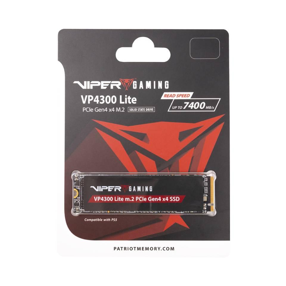 SSD M.2 PCIe 1T PATRIOT VP4300 Lite VP4300L1TBM28H NVMe Gen4x4