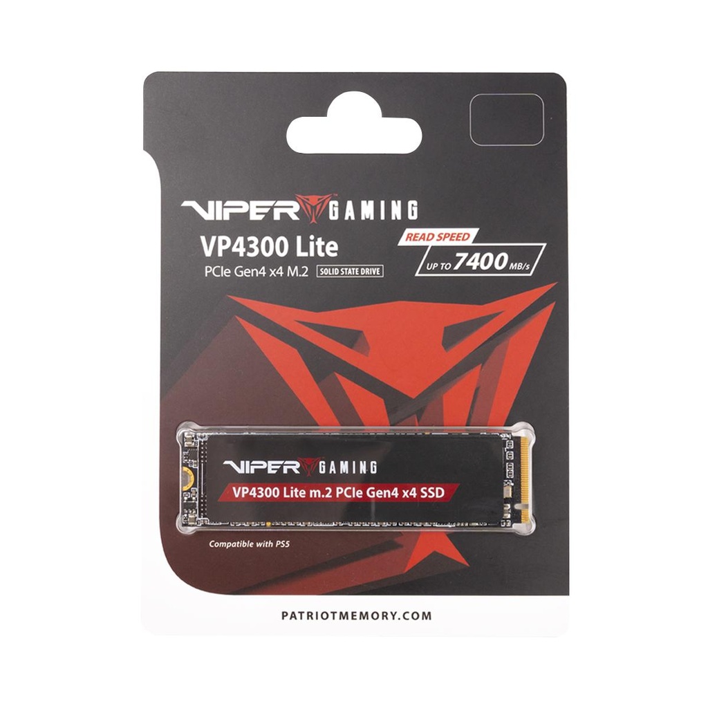 SSD M.2 PCIe 4T PATRIOT VP4300 Lite VP4300L4TBM28H NVMe Gen4x4