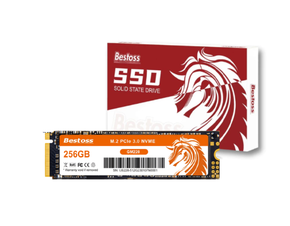 SSD M.2 PCIe 256G BESTOSS GM228 NVMe Gen3x4 2280