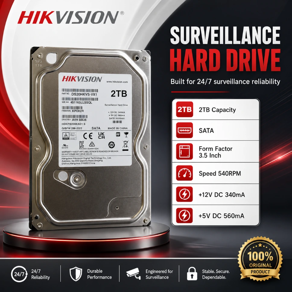 HDD PC 2TB Hikvision DS20HKVS-VX1(5400 RPM)