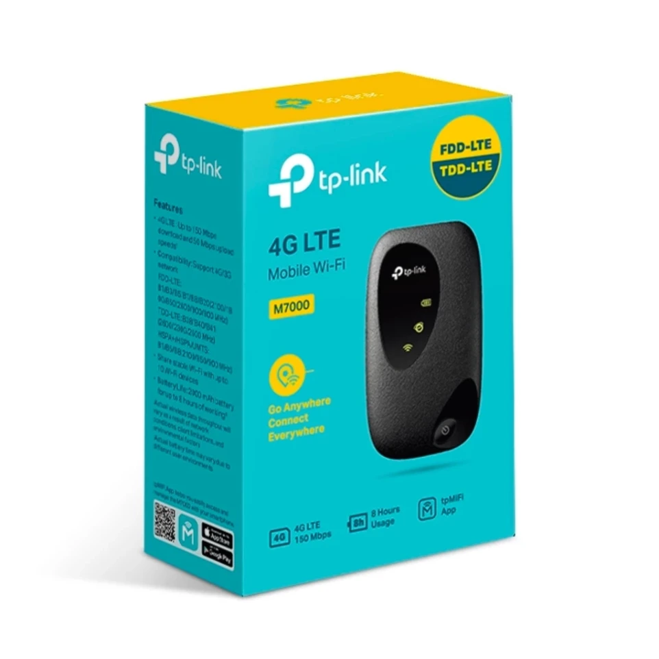 [Router Wifi 4G LTE TP-Link] Router Wifi 4G LTE TP-Link M7000 (10 user)