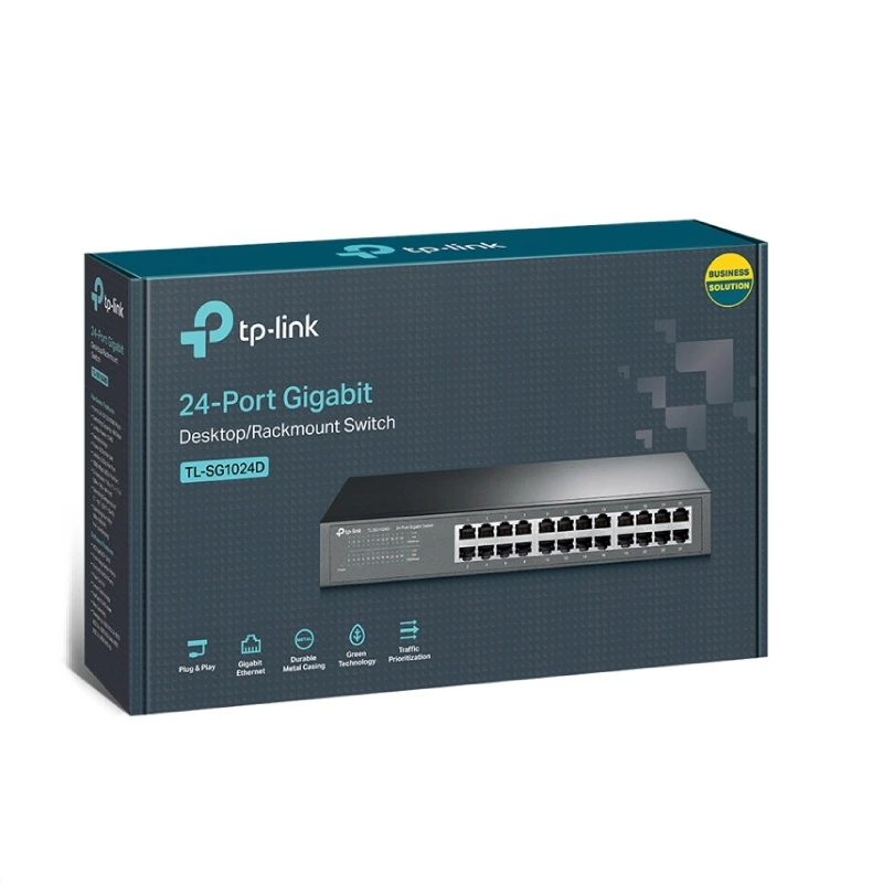 [Switch TP-Link] Switch TP-Link TL-SG1024D 24 port Gigabit (1Gbps)