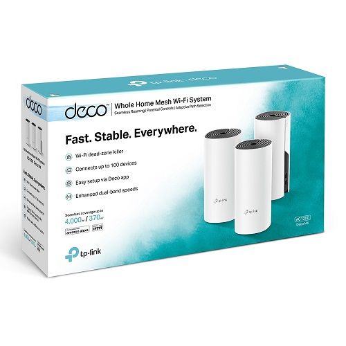 [Mesh Wifi TP-Link] Mesh Wifi TP-Link DECO M4 2 Pack AC1200 
(1Gbps, 260m²)